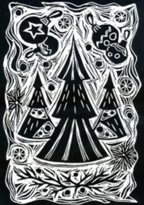 Block Printing 101 - Holiday Cards