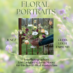 Floral Photographs Workshop | June 2nd 8:30am-12:00