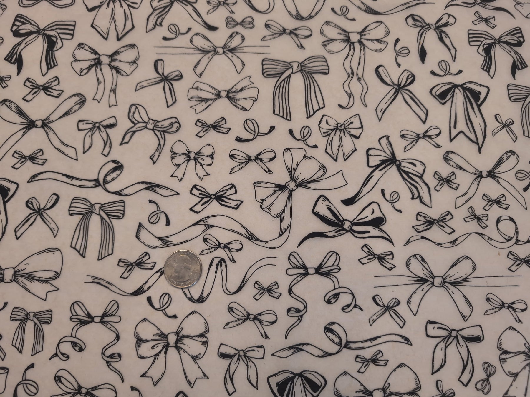 Bows - Underglaze Transfer Sheet