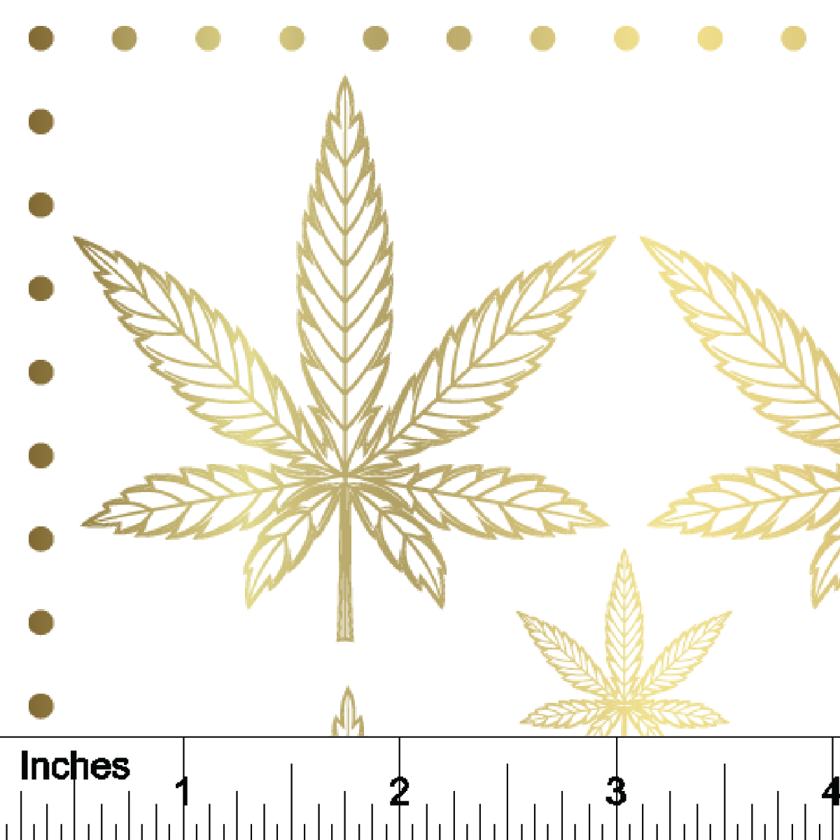 Mary Jane - 24K GOLD - Overglaze Decal Sheet