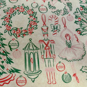 Joyful Holiday - Underglaze Transfer Sheet