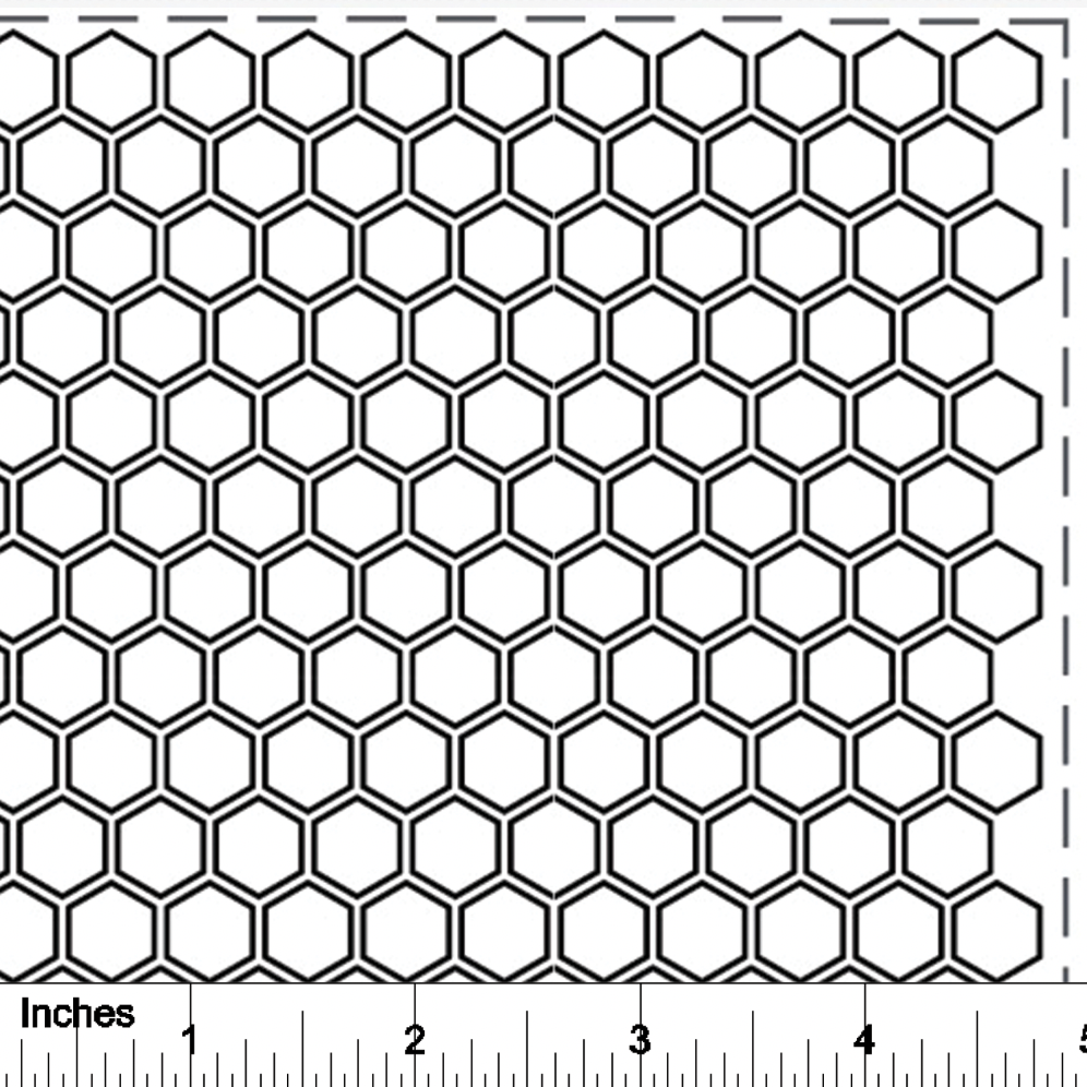 Honeycomb - Overglaze Decal Sheet