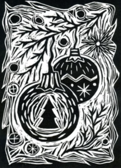 Block Printing 101 - Holiday Cards