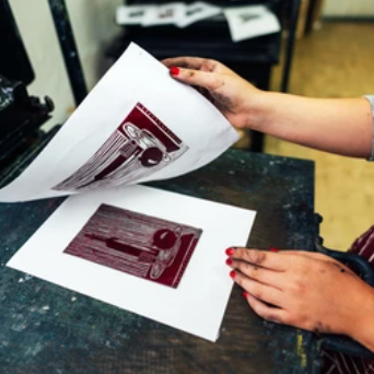 Block Printing 101 - Holiday Cards