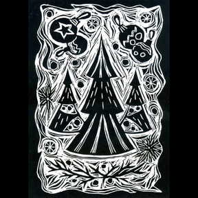 Block Printing 101 - Holiday Cards