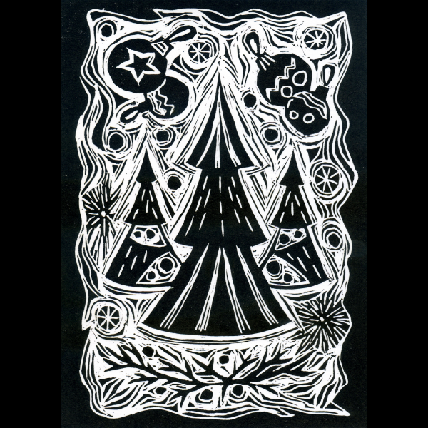 Block Printing 101 - Holiday Cards