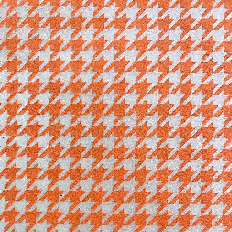 Houndstooth - Underglaze Transfer Sheet - You Choose Color