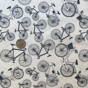 Bikes - Underglaze Transfer Sheet - Black