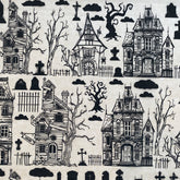 Haunted House - Underglaze Transfer Sheet