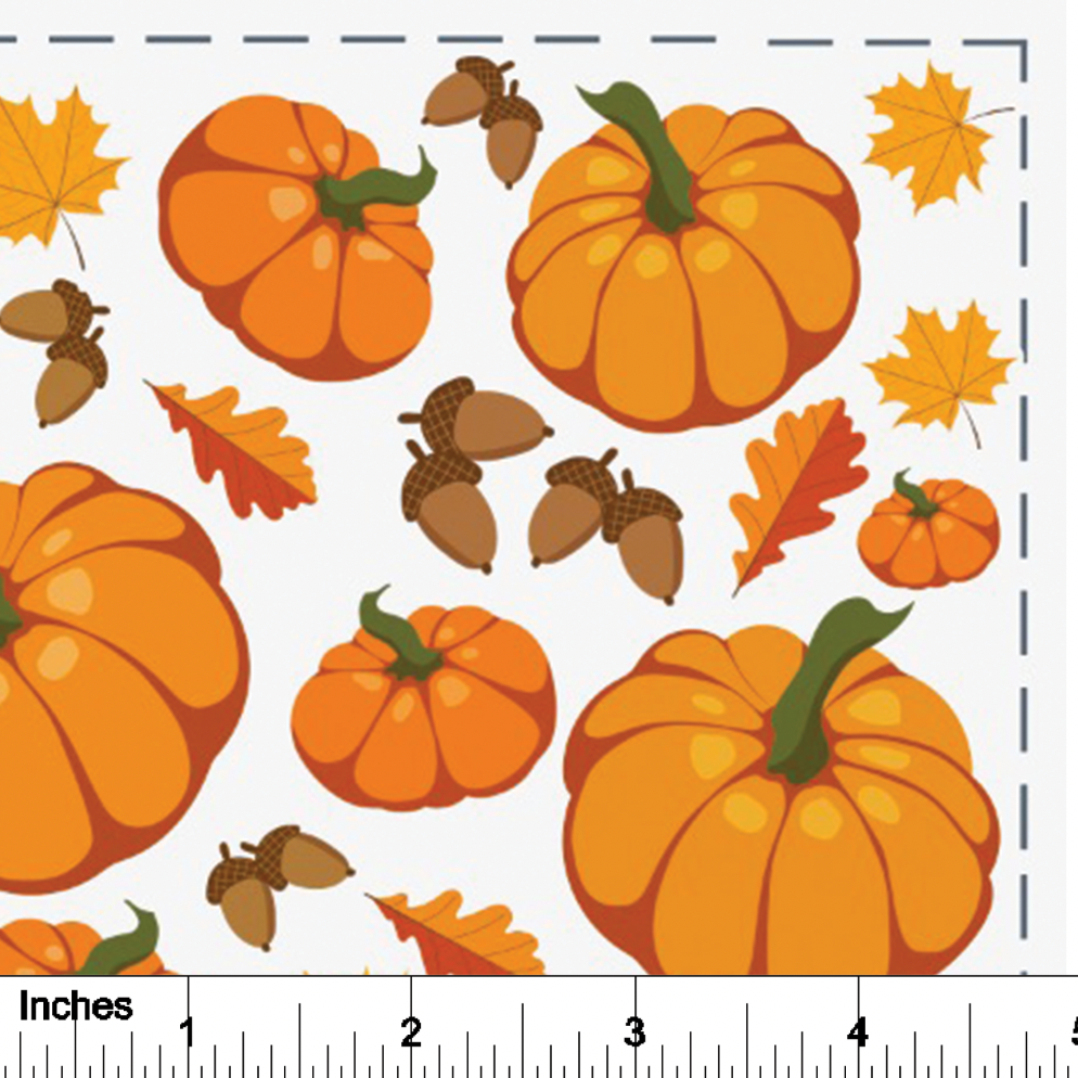 Pumpkins - Overglaze Decal Sheet