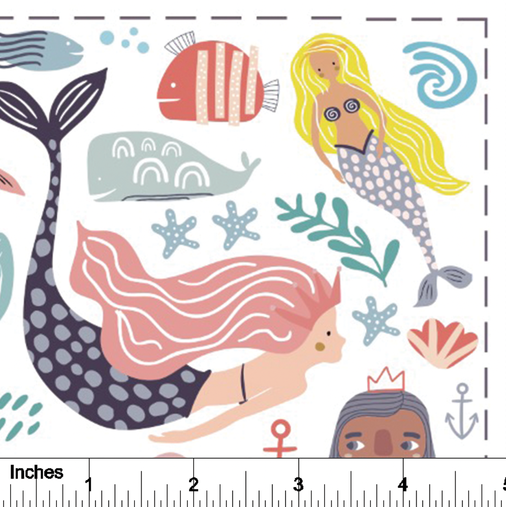 Mermaids - Overglaze Decal Sheet