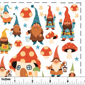 Gnomes - Overglaze Decal Sheet