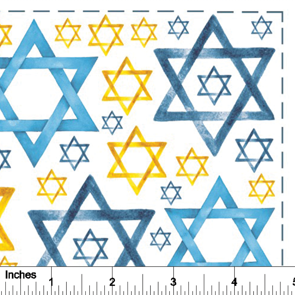 Star of David - Overglaze Decal Sheet