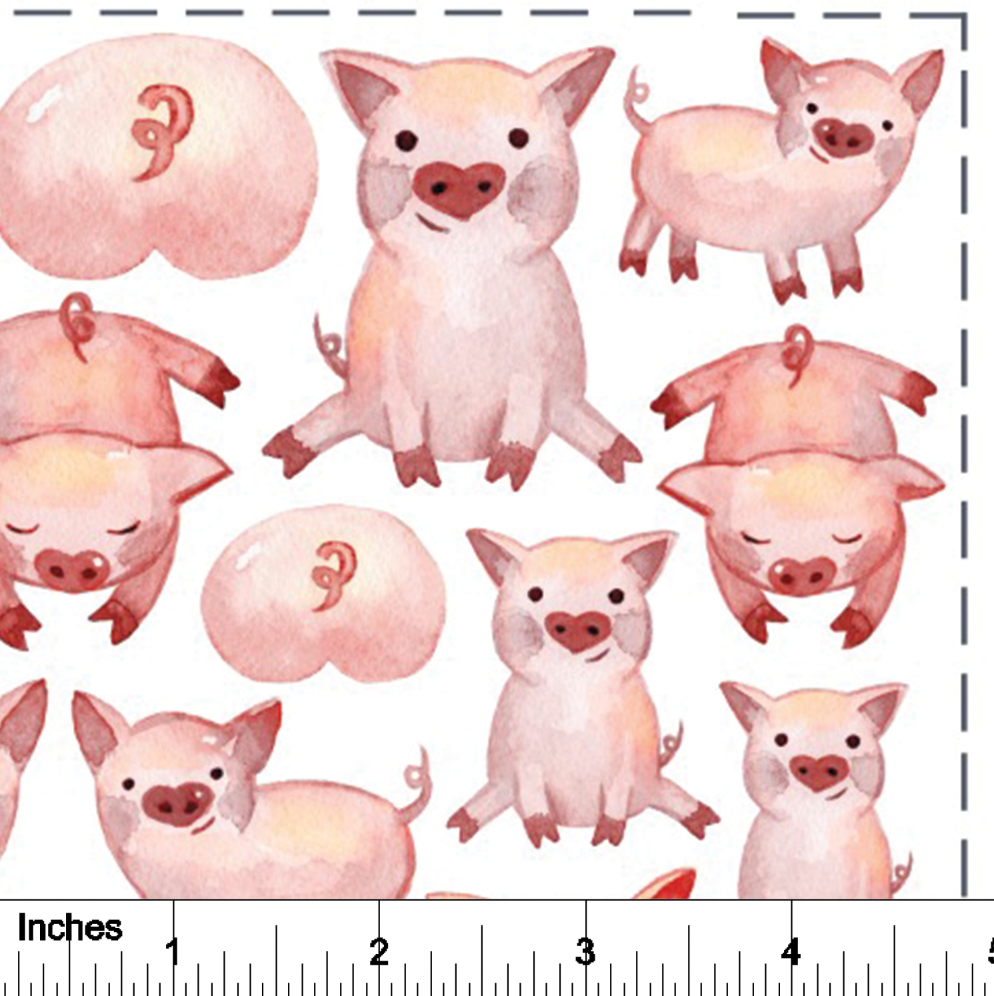 Piglets - Overglaze Decal Sheet