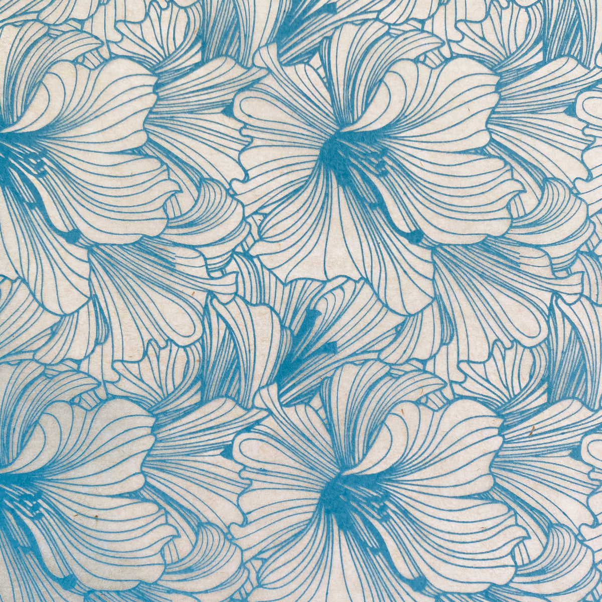 Hibiscus - Underglaze Transfer Sheet - You Choose Color